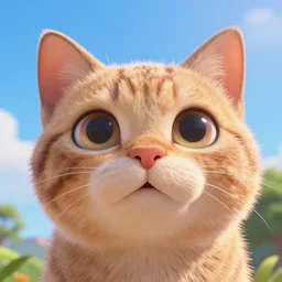 a cat from meme looking at the most beautiful thing in the world, wide irises, pixar, volumetric lighting, epic composition, hyper detailed, ultra realistic, sharp focus, octane render, volumetric, ray tracing, artstation trending, cgsociety, sense of awe, 4 k