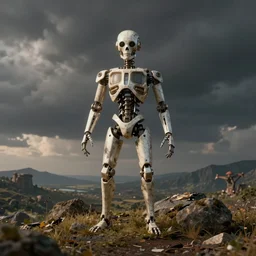 a living automaton, colorized