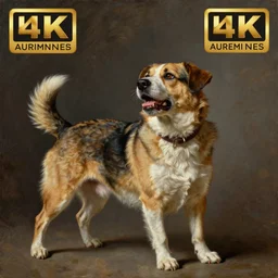 funny stupid dog tries to bite its own tail. regal, realistic, refined, detailed digital art, oil painting, william - adolphe bouguereau, art frahm, esao andrews, highly detailed, cinematic lighting, unreal engine, 8 k, hd extremely detailed. 4 k. award winning. ultra realistic photo.