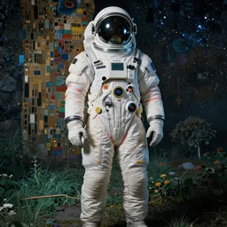 space suit by klimt