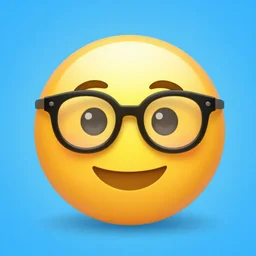 a nerd emoji
