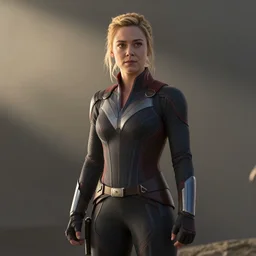 Hailee Steinfeld as Hawkeye, film still from Avengers Endgame