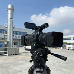cloud factory, shot from professional camera, ultra realistic