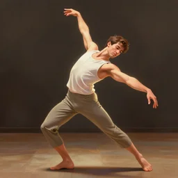 wikihow illustration of a man dancing