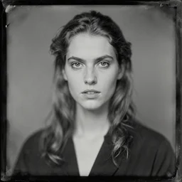 daguerrotype of a pretty Dutch supermodel