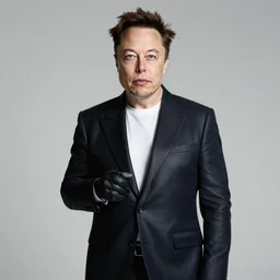 elon musk as if he were the villain in a james bond movie.