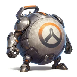 wrecking ball from overwatch, character portrait, concept art, intricate details, highly detailed by greg rutkowski, michael whelan and gustave dore