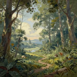 nature by winslow homer, futuristic, archdaily, wallpaper, highly detailed, trending on artstation.