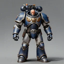 warhammer 4 0, 0 0 0 4 0 k emperor armor realistic anthropomorphic dreadnaught scifi cyberpunk, colonial marine, gundam armor, visible face and full body portrait art by donato giancola and greg rutkowski, vintage retro scifi, realistic face, digital art, trending on artstation, symmetry syd mead, vincent di fate, michael whelan, john berkey