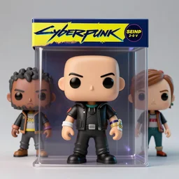 cyberpunk 2 0 7 7, beeple, butcher billy, david villegas, irina french, trending on artstation, stop motion vinyl action figure, plastic toy