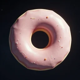 donut shaped, hexagonal planetary space station, seen from straight above, painted by andreas rocha and greg rutkowski