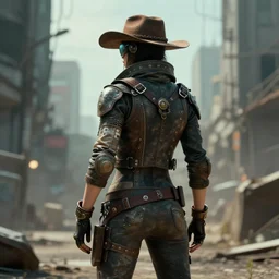 space cowboy : : facing away : : biopunk : : 2