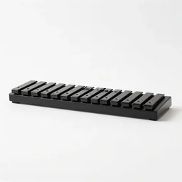 japanese glockenspiel, 8k product photo, isolated on a pure white background, centered, entire object in frame, sharp focus, soft studio lighting