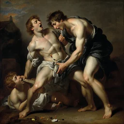 crushing the human spirit, classical painting, highly detailed
