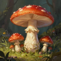 mashroom Brian Froud fantasy illustration Fairy painting, Trending on artstation.
