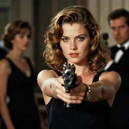 james bond movie intro featuring girls and guns by maurice binder,