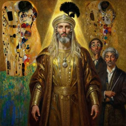 highly detailed oil painting of the iron sheik very intricate, cinematic lighting, award - winning, the good spirit of god, by roberto ferri, by artgerm, tom bagshaw, by j. c. leyendecker and klimt, beautiful cinematic light, american romanticism, by austin osman spare, artstation, cgsociety, official art, octane
