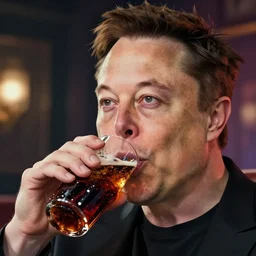 elon musk drinking soda, bowater charlie artstyle, trending on artstation, macro, intricate, vibrant, digital art, full portrait, hd, cinematic, ultra detailed, illustration, concept art, cinematic background, unreal engine 5, 8 k, 4 k
