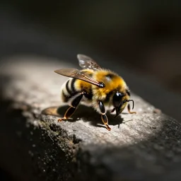 a tiny bumblebee