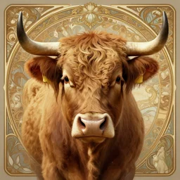 photography highland cow, deep focus, d & d, fantasy, intricate, elegant, highly detailed, digital painting, artstation, concept art, matte, sharp focus, illustration, hearthstone, art by artgerm and greg rutkowski and alphonse mucha
