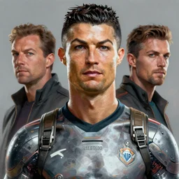 cristiano ronaldo as a replicant from blade runner, detailed, centered, digital painting, artstation, concept art, donato giancola, joseph christian leyendecker, wlop, boris vallejo, breathtaking, 8 k resolution, extremely detailed, beautiful, establishing shot, artistic, hyperrealistic, beautiful face, octane render