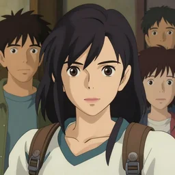 a film still portrait of tifa lockhart, final fantasy, finely detailed features, perfect art, trending on pixiv fanbox, painted by greg rutkowski makoto shinkai takashi takeuchi studio ghibli, akihiko yoshida,