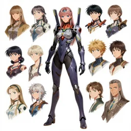character design game art digital 2 d girl viking evangelion cyborg armor by gaston bussiere, anna nikonova aka newmilky, greg rutkowski, yoji shinkawa, yoshitaka amano, tsutomu niehi, moebius, donato giancola, geoffroy thoorens, trending on artstation, featured on pixiv