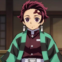 tanjiro kamado from demon slayer