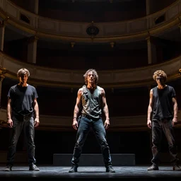 a performance of'night of the living dead'the opera in florence, italy