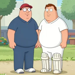 peter - griffin as rickety cricket, it's always sunny in philadelphia, 8 k