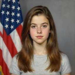 portrait of united states president teen mila kunis, 1 9 2 4, oil on canvas by william sidney mount, american exceptionalism