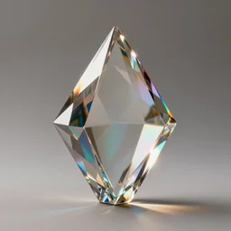 the art of tokujin yoshioka crystal prism in direct reflection of light that refract and bounce infinite rays of colour, chrome anodized iridescent, colorfull, cinematic focus, neutral colors, soft lights, foggy, photo by nik van der giesen, by hara kenya, 8 k render, detailed