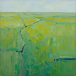 abstract painting of an unknown land, by greg rutkowski