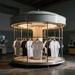 t-shirt dry cleaner carousel