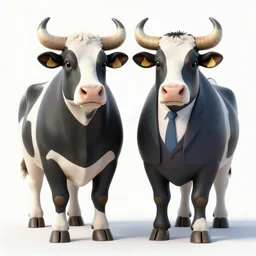 photo journal portrait of two modern day business dressed holstein minotaur friends are boarding an airliner airplane at airport having intellectual conversation gantz technoir trending artstation