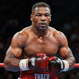 highly detailed painting of mike tyson by rembrandt