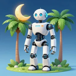 🌛 🤖 🌴 🏓 hyperdetailed illustration trending on artstation