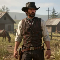 Film still of Neon, from Red Dead Redemption 2 (2018 video game)