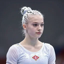 8 5 mm jav idol photo, gymnastics, braided white hair, clothing, martin schoeller, oleg bulakh, id magazine, epic scene, soft dynamic lighting, intricate, detailed, makoto shinkai, takashi takeuchi, studio ghibli, akihiko yoshida, sharp focus, photoreal, 8 k
