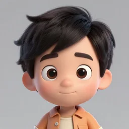 cartoony character concept art of the mischievous wonderboy | | pixar - cute - fine - face, pretty face, realistic shaded perfect face, fine details by stanley artgerm lau, wlop, rossdraws, james jean, andrei riabovitchev, marc simonetti, and sakimichan, trending on artstation
