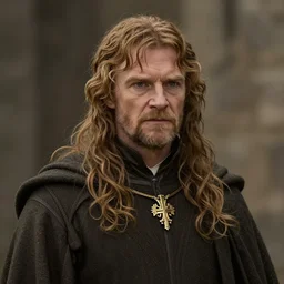 Live Action Still of Jerma in The Lord of the Rings, real life, hyperrealistic, ultra realistic, realistic, highly detailed, epic, HD quality, 8k resolution, body and headshot, film still
