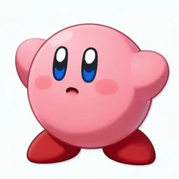 kirby digital art