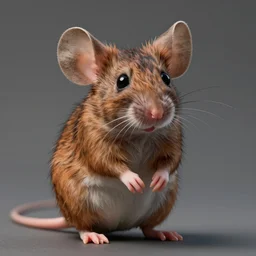 an extremely detailed masterpiece of a mouse that has ears of an elephant and pondering what to do next, inspired by franz sedlacek, digital art, cinematic lighting, trending in artstation, 4 k