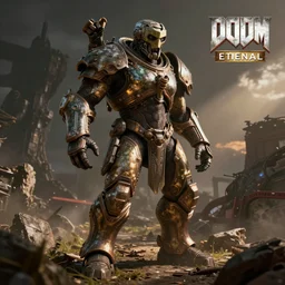 mancubus from doom eternal, photography