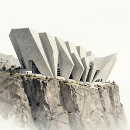 big brutalist imperial military base on peruvian cliffs, twelve angle stone design, drawing architecture, pritzker architecture prize, brutalism architecture, cinematic shot, by greig fraser, by emmanuel lubezki, robert richardson, hoyte van hoytema, roger deankins