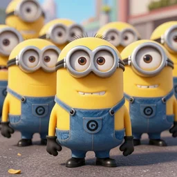 photo of an army of angry midgets