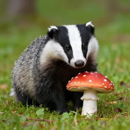 Badger badger badger badger, mushroom mushroom