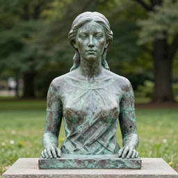 park statue by sherri warner hunter - n 6