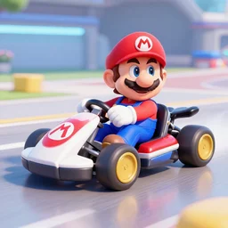 Mario kart if it was in the future