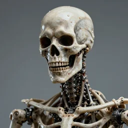 terminator endoskeleton crying by beksinski
